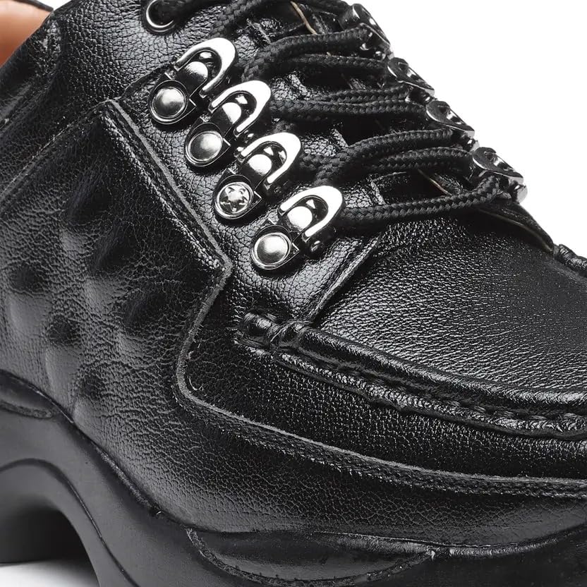 Image of Action | DOTCOM | DCE-122 | Men's | Lace-Up | Boots | Comfortable | Cushioned | Anti-skid | Sturdy | Casual | Shoes