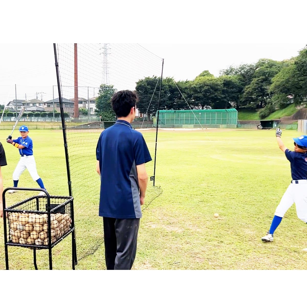 Amazon | 【フィールドフォース】バックネット 5m x 3m│野球