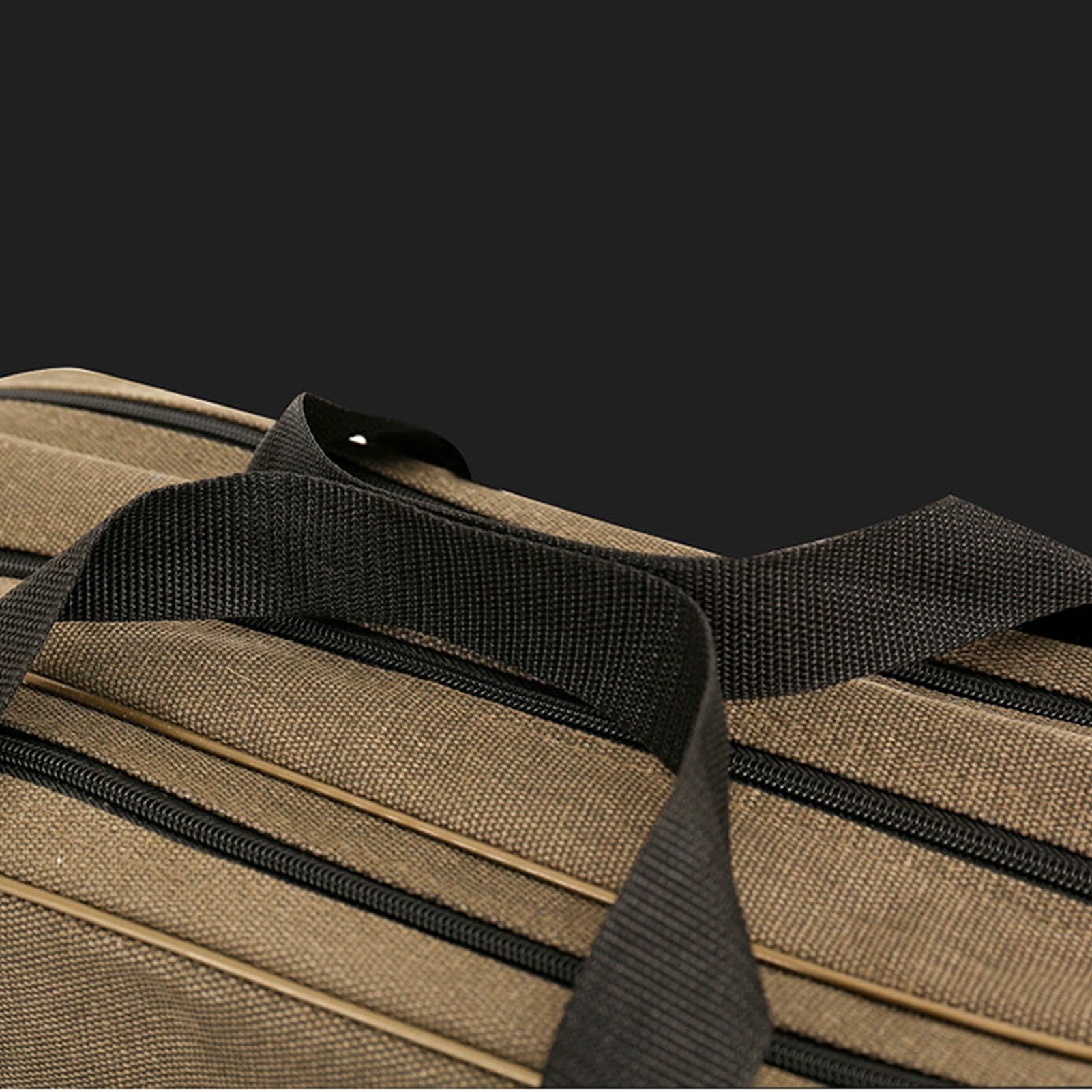 Borsa per canna da pesca, borsa da pesca, borsa impermeabile per attrezzi da pesca – porta pesca all'aperto, organizer portatile per canne da pesca per uomini, 100 cm., vedi descrizione, Vedi