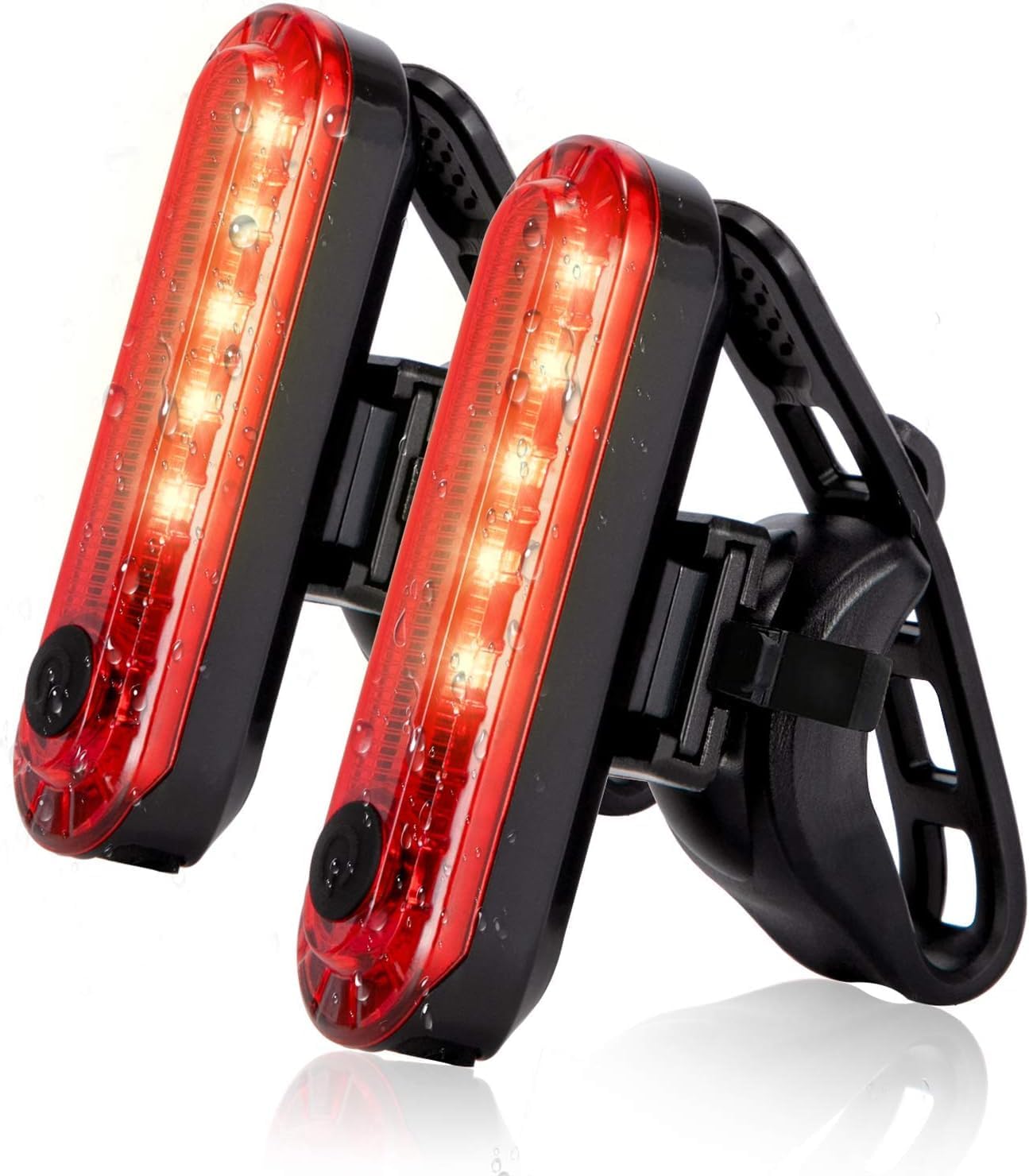 Luz Trasera LED Para Bicicleta - Recargable Por USB, 3 Modos, Impermeable, Ultrabrillante Para Seguridad Nocturna