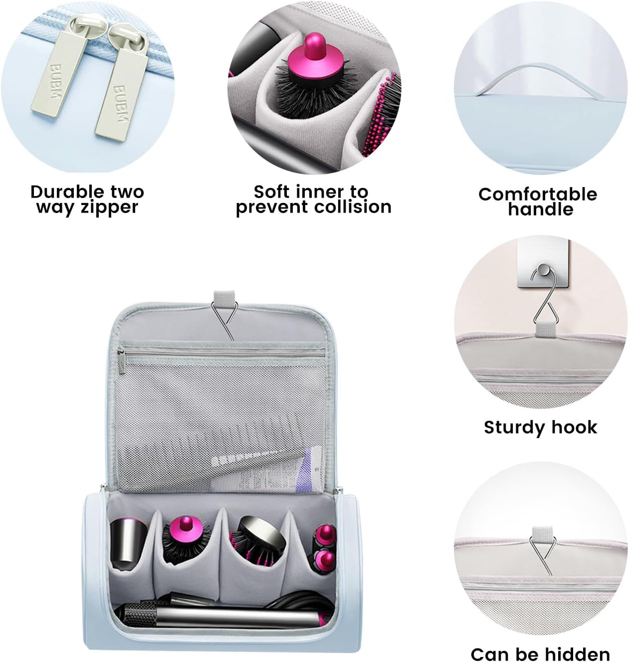 Travel Storage Bag dyson travel case dyson travel case airwrap dyson airwrap organizer dyson airwrap travel case hair tools travel bag airwrap travel case