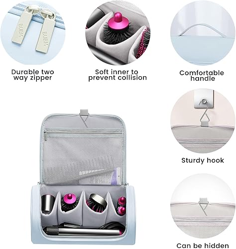 Miniatura 3 de Bolsa de cosméticos de viaje, Azul, Moda