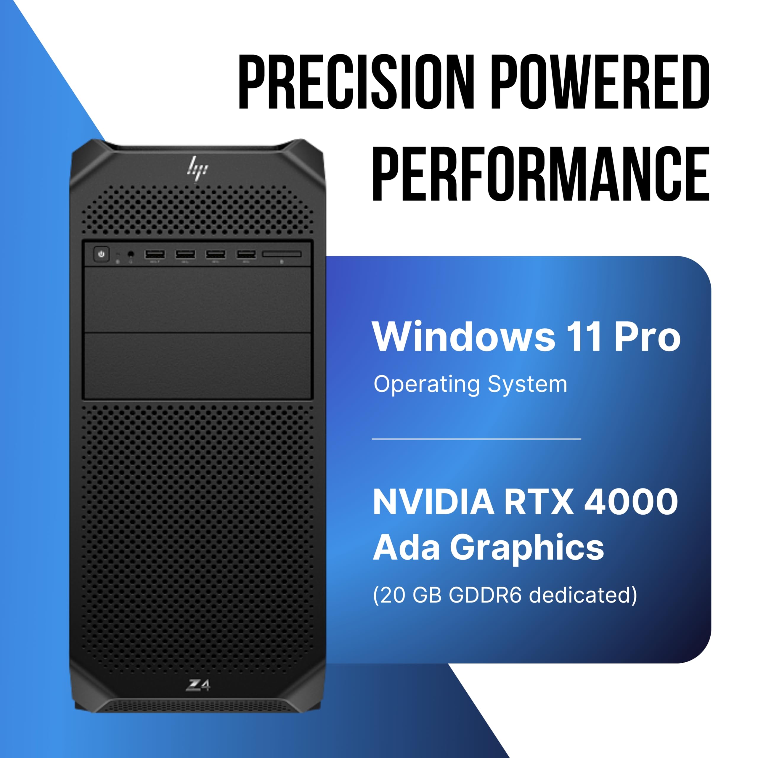 HP Z4 G5 Tower Workstation Desktop | Intel Xeon W5-2565X Processor