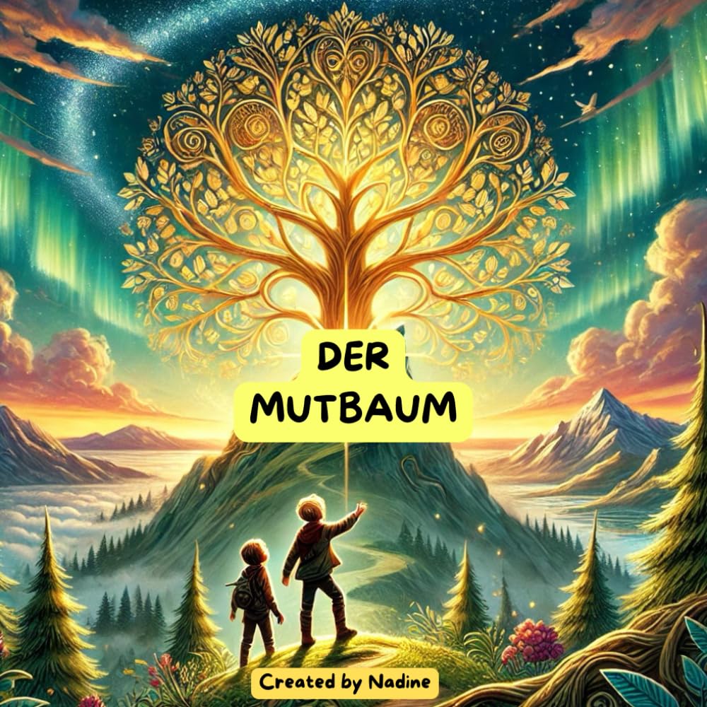 Der Mutbaum: "Ein Abenteuer, das zeigt, wie Mut in uns wächst." "Eine Geschichte über Hoffnung, Stärke und den Mut, zu wachsen." "Die Legende vom Baum, der Träume erfüllt."
