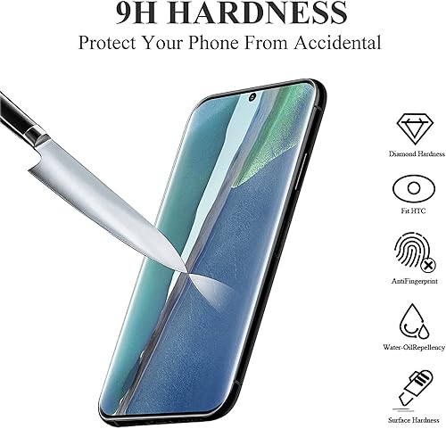 Miniatura 3 de AKABEILA Paquete de 3 protectores de pantalla para Huawei Mate 20 Pro HD Película protectora de vidrio templado, dureza 9H, compatible con casos,