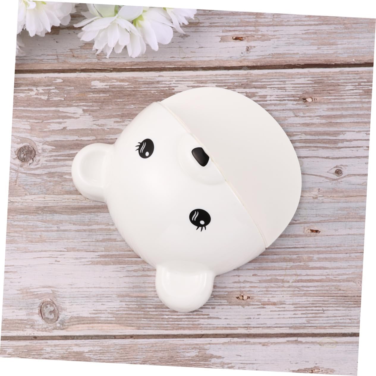 Punch Cartoon Bear Furniture Anchors Tip Wall Safety Kit for Pet Proofing Easy to Install White Secure Straps for Dresser Cabinets Tv Stands