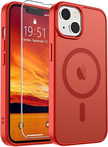 Miniatura 351 de SUPFINE Funda magnética para iPhone SE 2022 (3ª)/2020 (2ª), iPhone 8 (compatible con MagSafe) (protección contra caídas de grado militar), funda