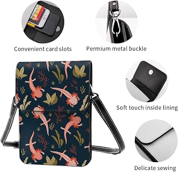 Amazon.co.jp: ZNY Women's Mobile Phone Bag, Smartphone Pouch, Cute