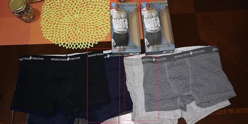 Beverly Hills Polo Club Men's 4 Pack 