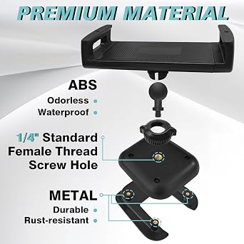 BestEvMod Seat Back Second Row Tablet Holder for Rivian R1T/R1S & Rivian R2