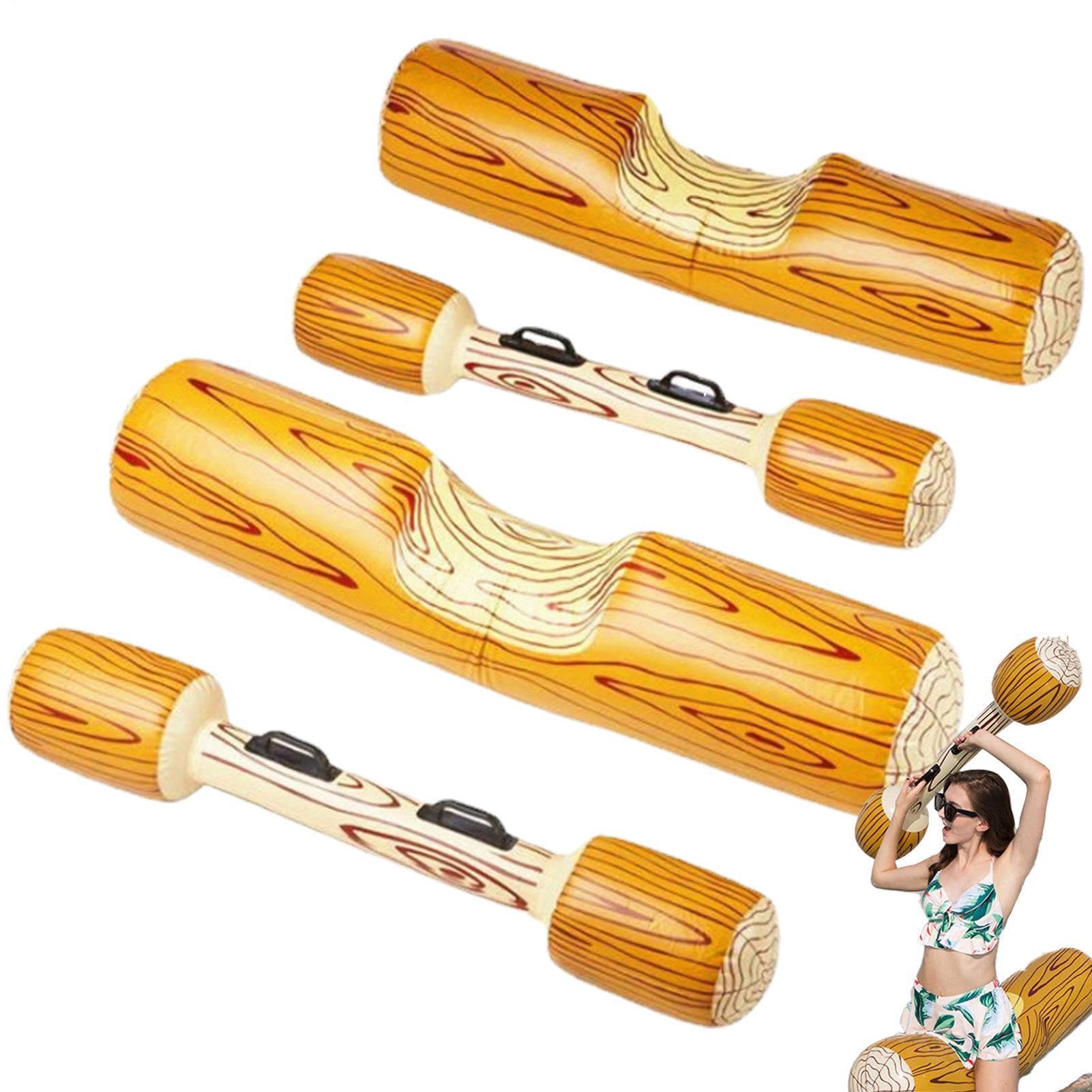 4pcs Battle Log Raft, Pool Fighting Battle Log Raft Toy
