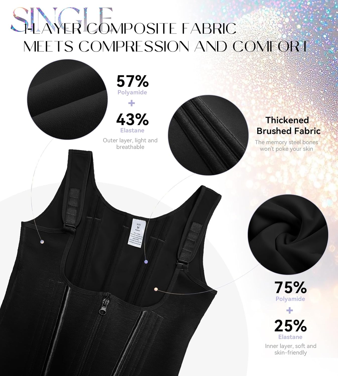 SHAPSHE Fajas Colombianas Moldeadoras Postpartum Stage 1/2/3 Body Shaper Corset Shapewear High Compression Garment for Women - Image 5