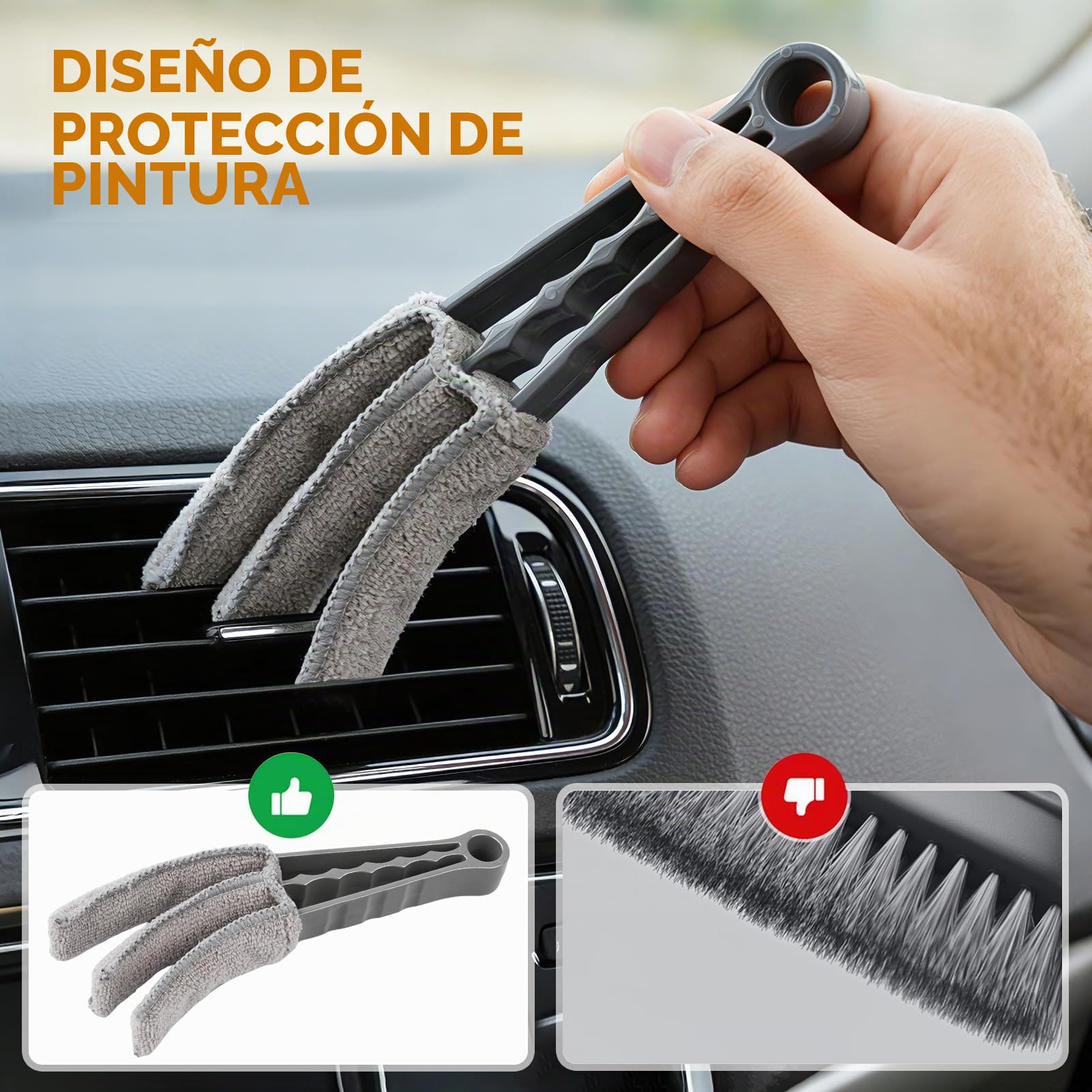 Kit Limpieza Ventanas 4,15m, Limpiacristales 4 en 1 con Barra Telescópica y Cabezal 180°, Extractor y Plumero para Ventanas Altas, Ducha, Espejos, Coche (Gris)