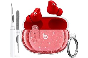 Olytop Clear Beats Case: Protect Your Buds in Sparkling Style