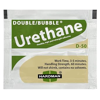 Hardman Double Bubble Green Urethane D-50 Flexible Epoxy - 04022 25 Pack