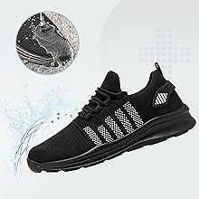 Zapatillas Deportivas Hombre Mujer Impermeables Ligero Zapatos para Correr Casual Gimnasio Sneaker2
