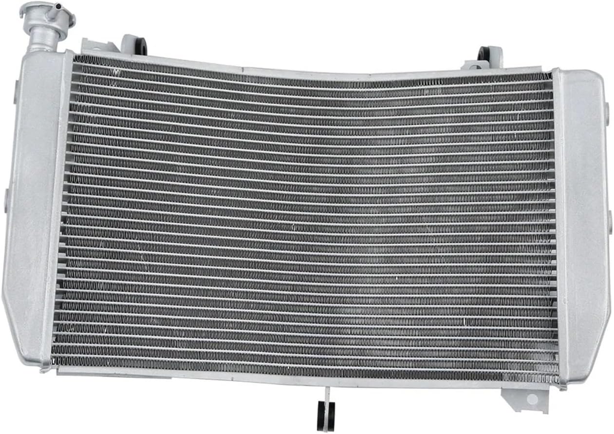 Silver Motorcycle Radiator Cooling Compatible with YAMA YZF R1S 2016-2018 R1M R1 2015-2024 Aluminum