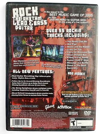 Guitar Hero II: Game & Guitar Controller Bundle