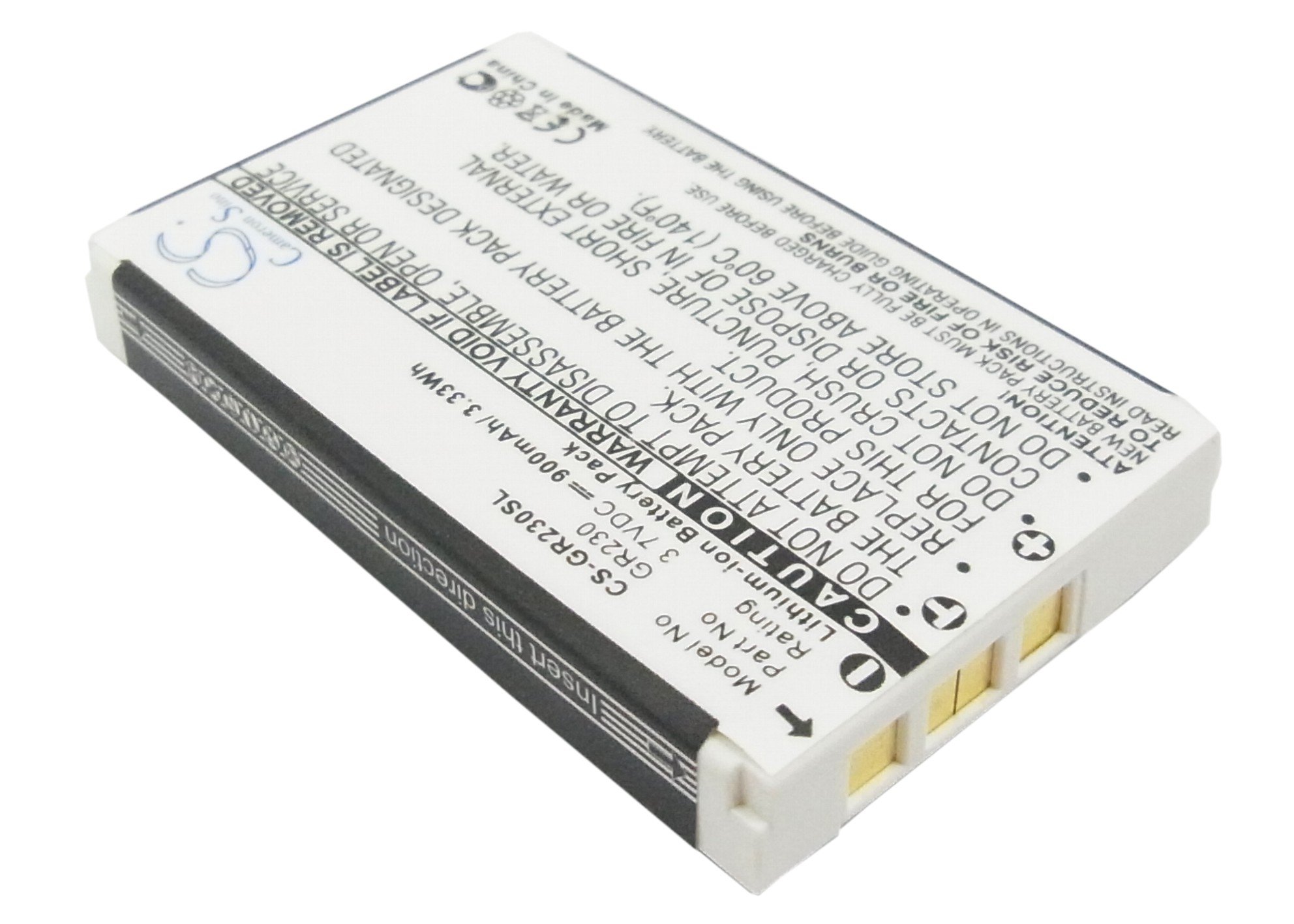 Li-ion Replacement Battery Compatible with Holux GR-230 GPS Receiver, GR-231 GPS Receiver