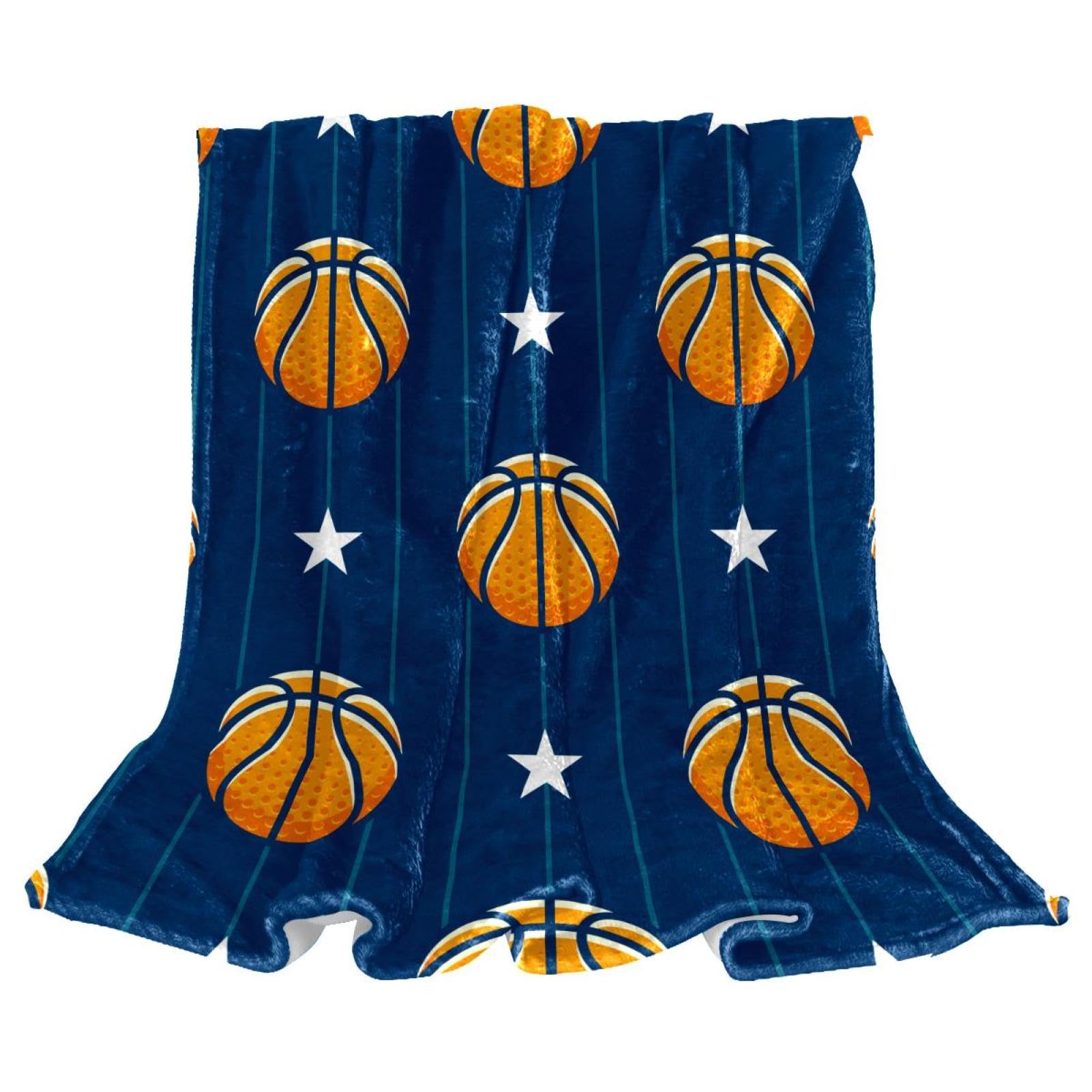 Couverture polaire basket-ball pour chasser le froid et décorer une chambre de lit
