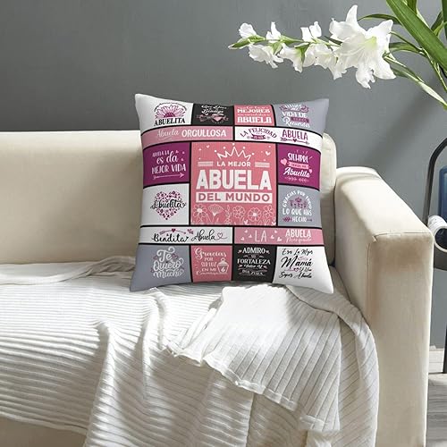 Miniatura 4 de Regalos de Navidad de Abuela, regalos para Abuela, regalos de Navidad de Abuelita, regalo para Abuelita de nietos, funda de almohada de 18 x 18