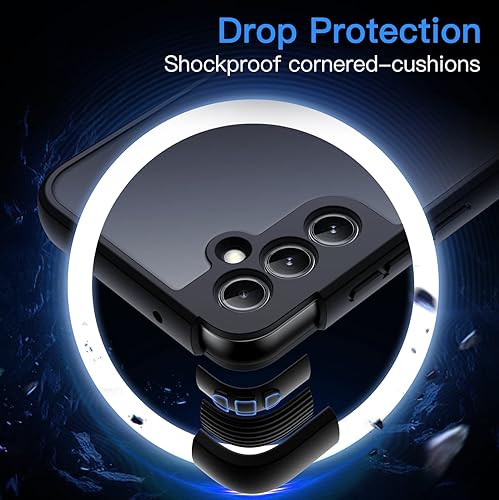 Miniatura 4 de JETech Funda mate para Samsung Galaxy A54 5G de 6.4 pulgadas, funda protectora delgada translúcida esmerilada, antihuellas (lima)