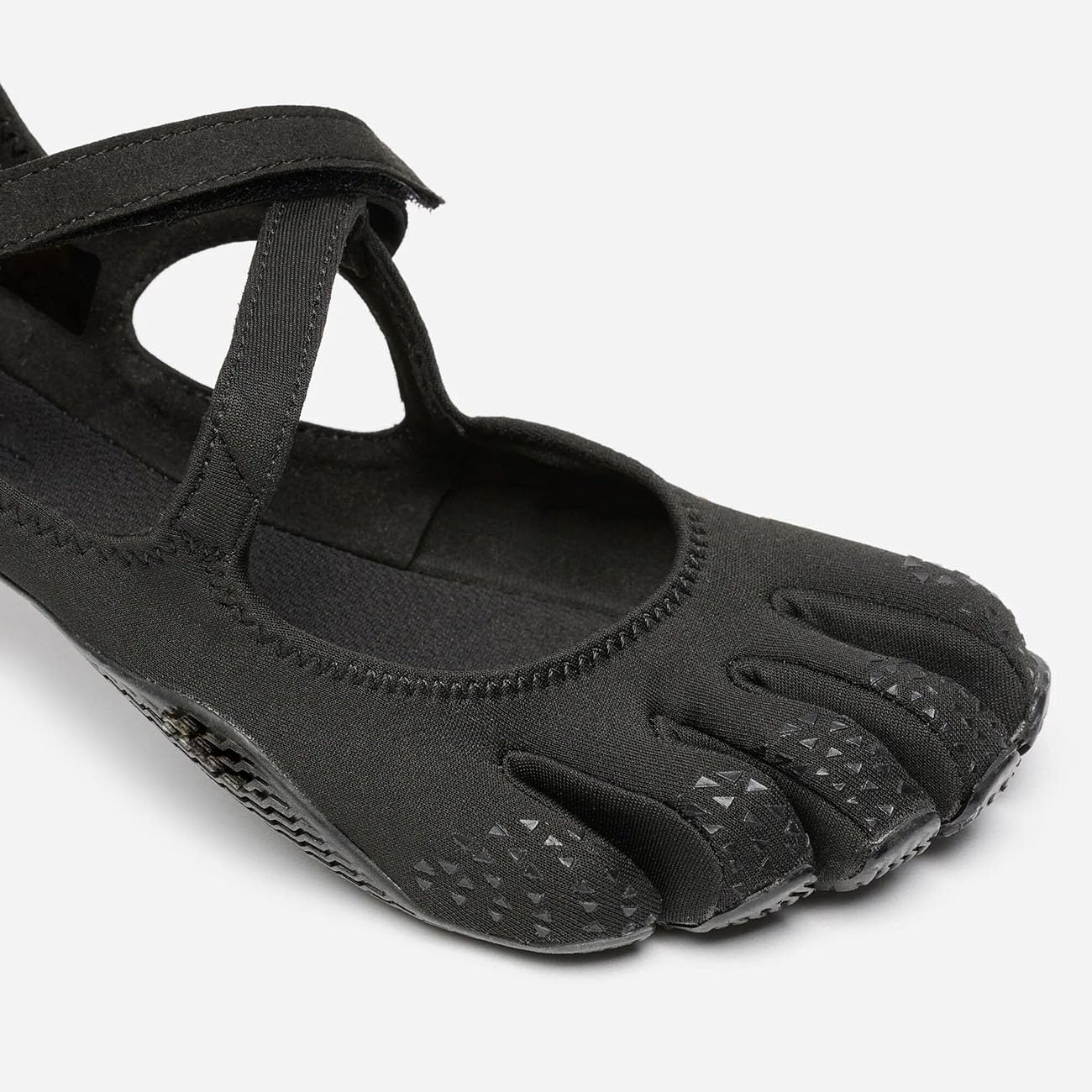 Five Finger Shoes Women Barefoot Glove Sneakers Gym Ballet Flats Hook Loop Strap Anti-Slip Comfortable Home Exercise