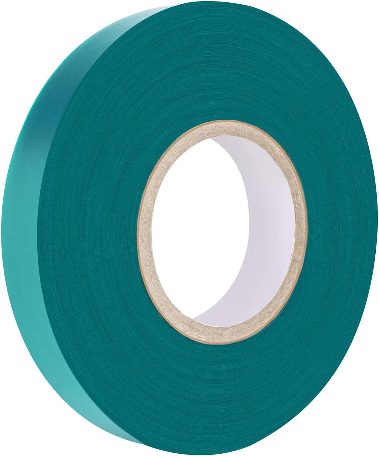 Easytle Stretch Tie Tape Roll, 1/2" 150ft Garden Tie Tape, Thick Sturdy Plant Ribbon Garden Green Vinyl Stake Gardening Tools for Indoor Outdoor Patio Plant Use