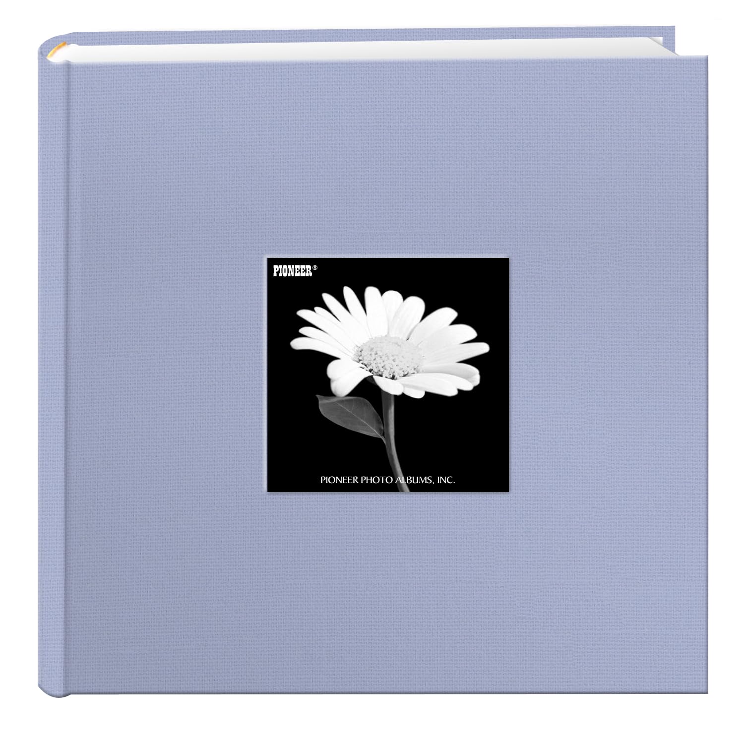 Album photo 200 pochettes 10x15 cm en tissu bleu ciel Pioneer