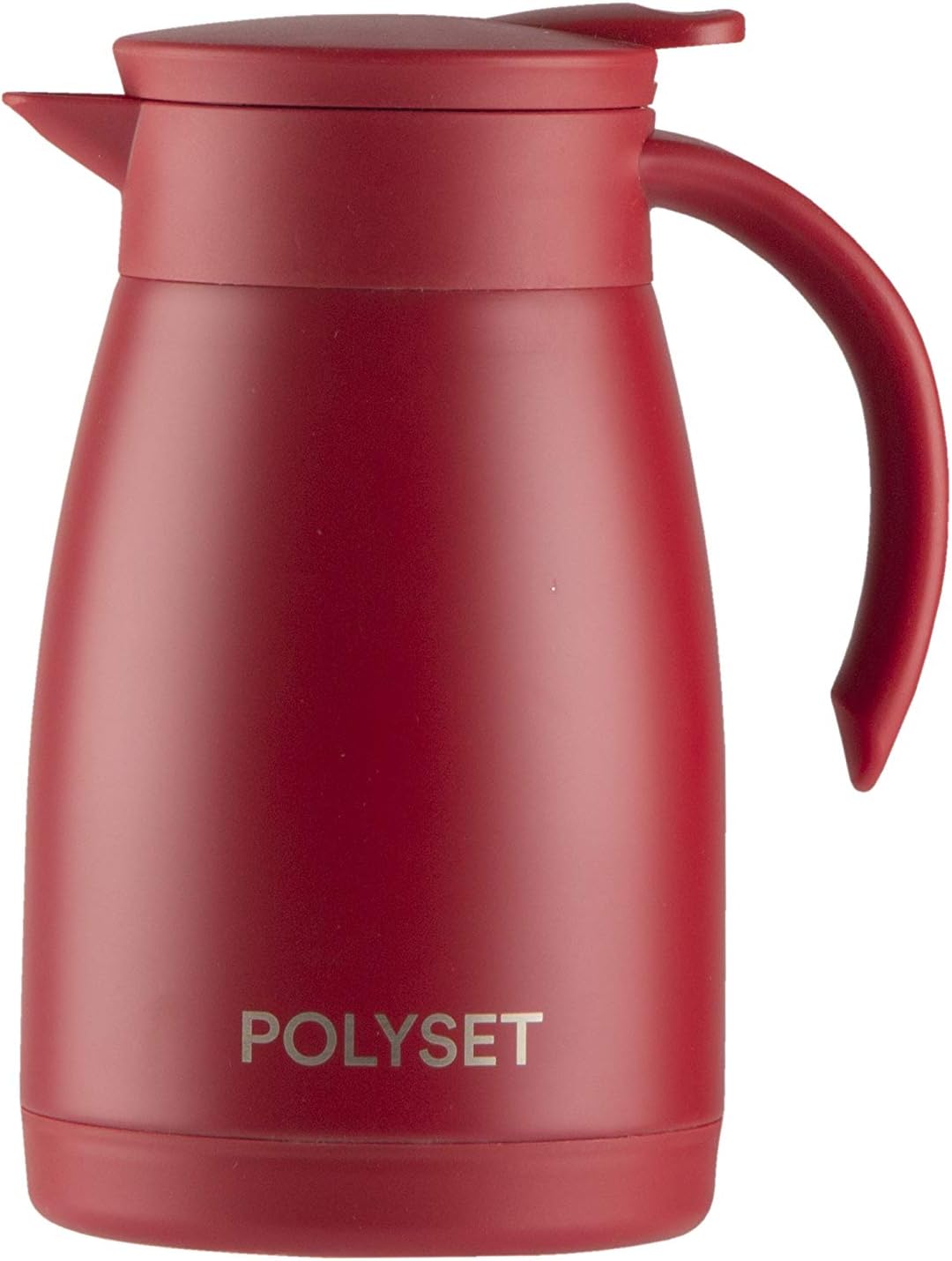 Supreme Vacuum Insulated Stainless Steel Flask, Water, Beverage, Travel Bottle, Jug, Airpot, Coffee, Tea Pot (Red 750 ml)