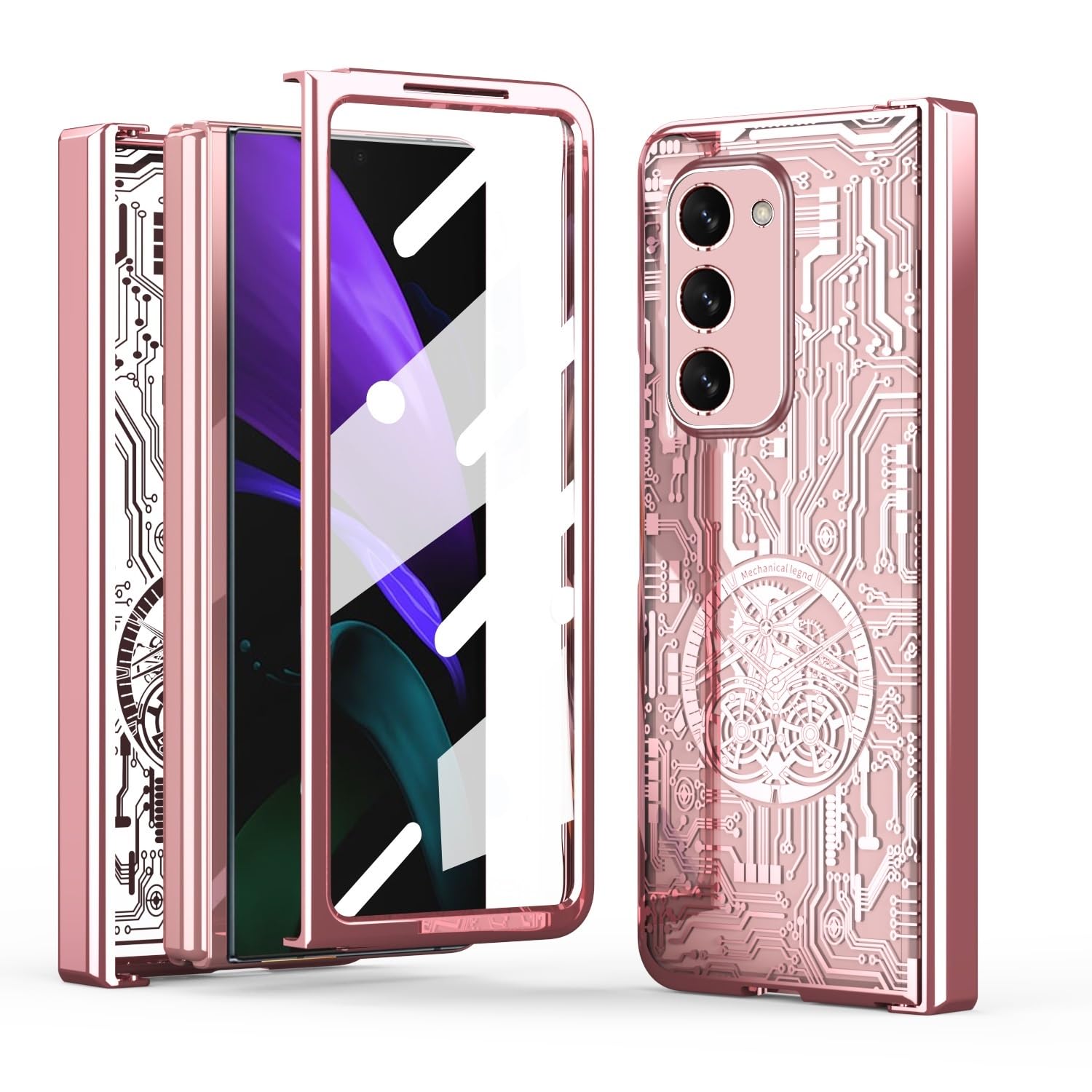 Coque Samsung Z Fold 2 fine réglant le problème des rayures d'objectif - 8