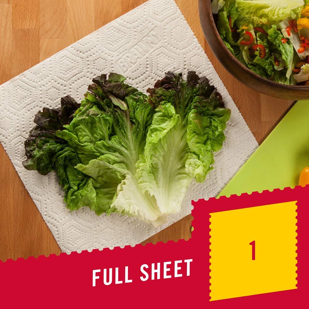 Brawny Paper Towels, 6 Large Rolls, Full Sheet, 6 = 8 Regular Rolls