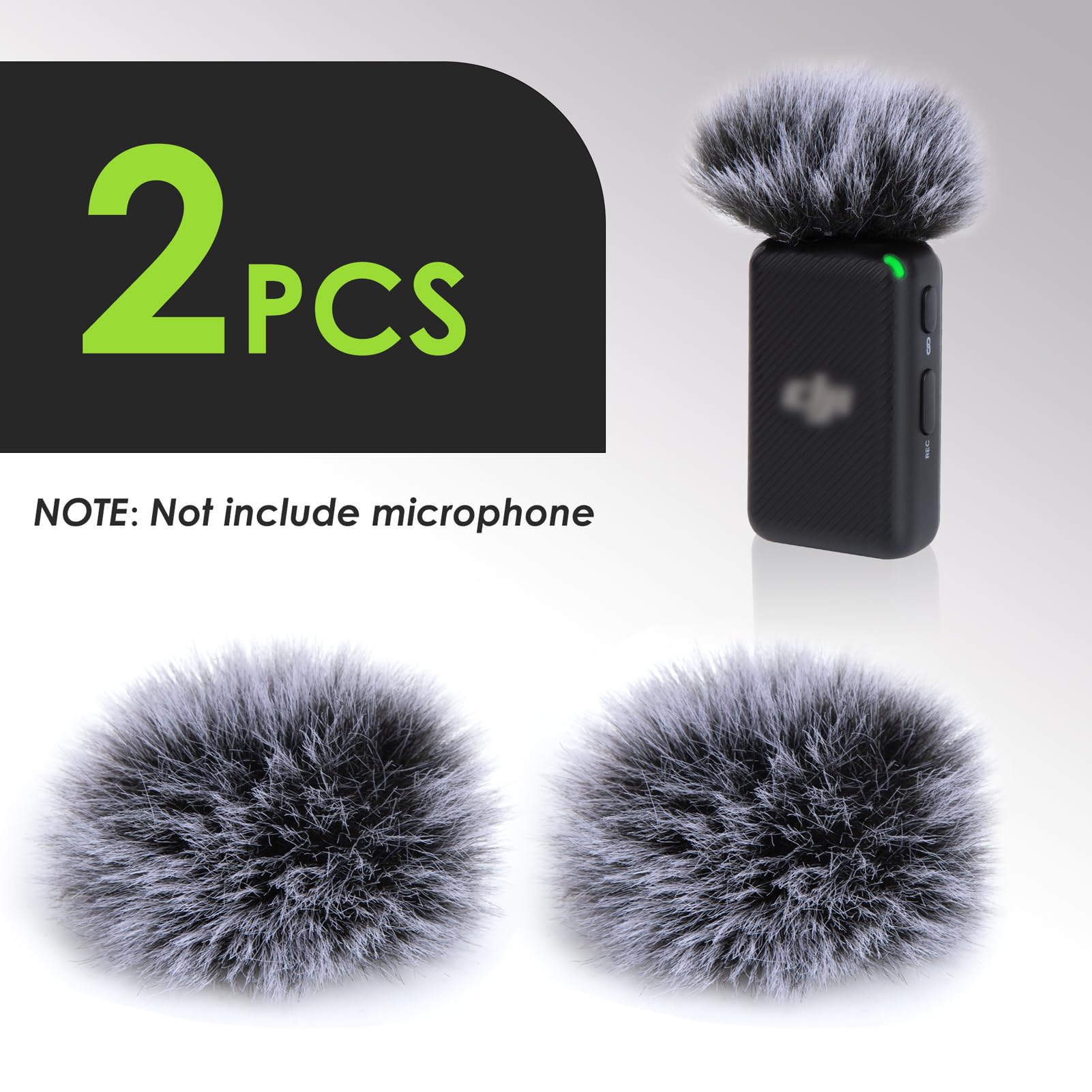 Mini Microphone Mini Mics YOUSHARES DJI Mic Mini Wind Muff - 2 Packs ...