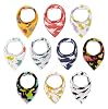 Maiwa 10-Pack Dinosaur Bandana Bibs for Baby Boys for Drooling Feeding and Teething