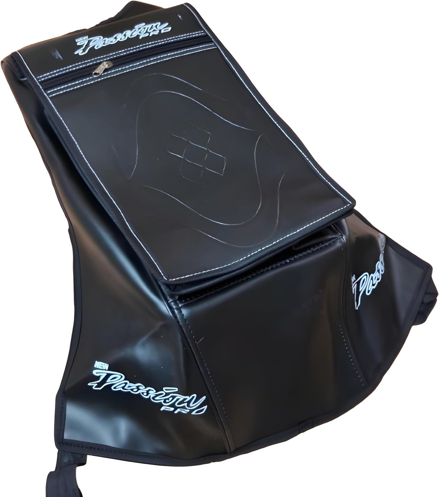 Bike Tank Cover for Passion Plus, Passion Pro - Fiber Quality - Full Tank Cover - Zippered Pocket - Flip Pouch - Tank Bag