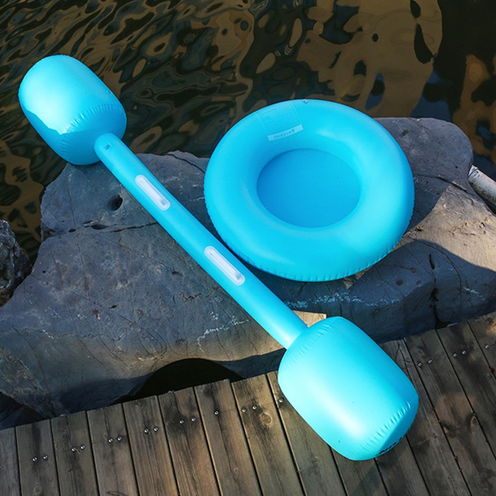 Jeux de Piscine pour Adultes Gonflables Flottants Amusants Pour Ramer | Jeux de Fête à la Piscine Activités De Plein Air Lac Rivière Plage Jardin Natation Sports Fête Et Plaisir