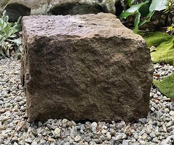 【天然自然石台石・飾り台石・盆栽台・オーナメント】庭石オブジェ置物ガーデニング Amazon.co.jp: 天然自然石 台石 飾り台石 盆栽台 オブジェ 庭石 置物