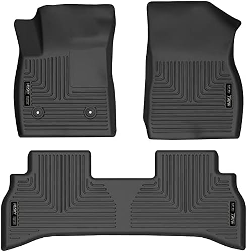Husky Liners Weatherbeater Alfombrillas de piso | Compatible con Chevrolet Trailblazer 2021-2025 (solo modelos de tracción delantera) | Delantera y