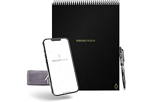 Rocketbook Core Reusable Smart Notebook - Infinitely Reusable Notebook