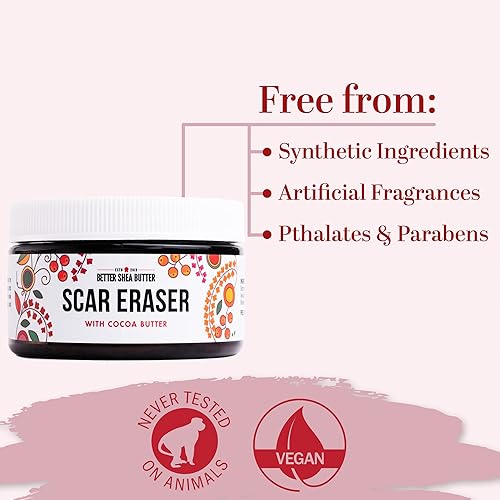 Miniatura 3 de Better Shea Butter - Mantequilla corporal para eliminar o reducir la apariencia de cicatrices, estrías, marcas de quemadura, cicatrices de acné,