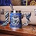 Nemesis Now Harry Potter Ravenclaw Hogwarts House Collectible Bronze Resin Tankard, 1 Count (Pack of 1), Blue Silver
