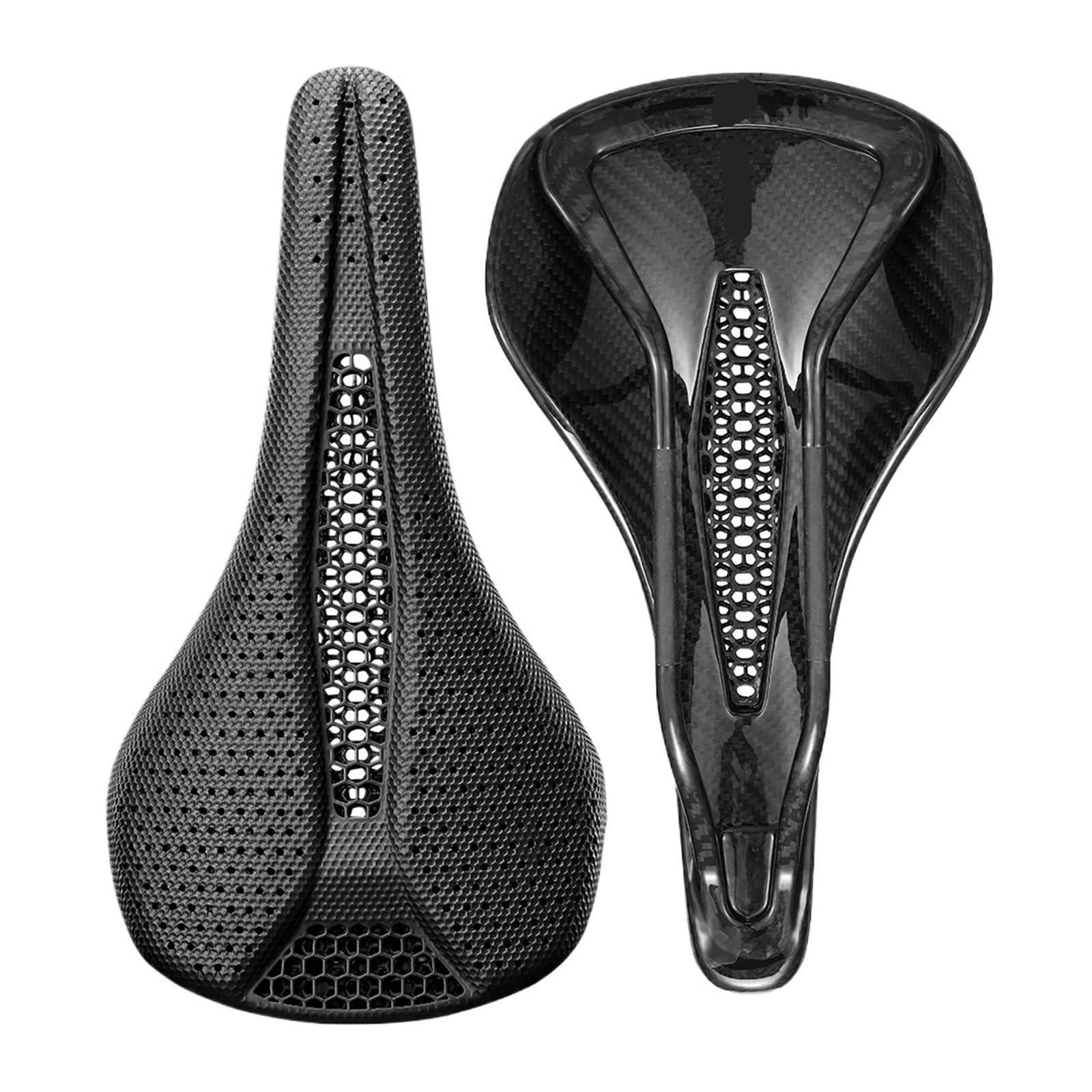 Sella for bici larga stampata in 3D for ciclismo su strada MTB Gravel