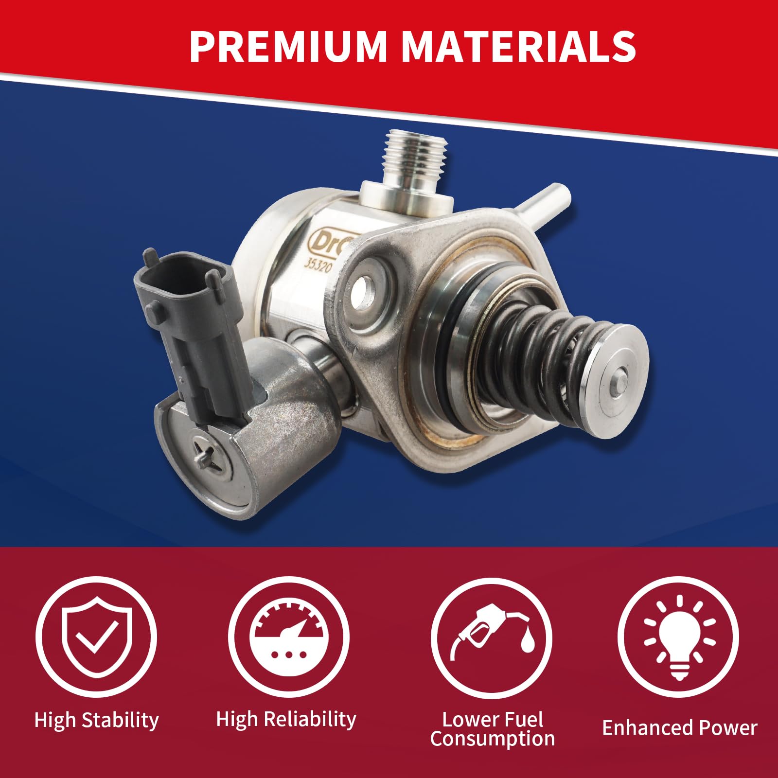 Maxwin High Pressure Fuel Pump For Hyundai Accent Veloster Kia Rio Soul