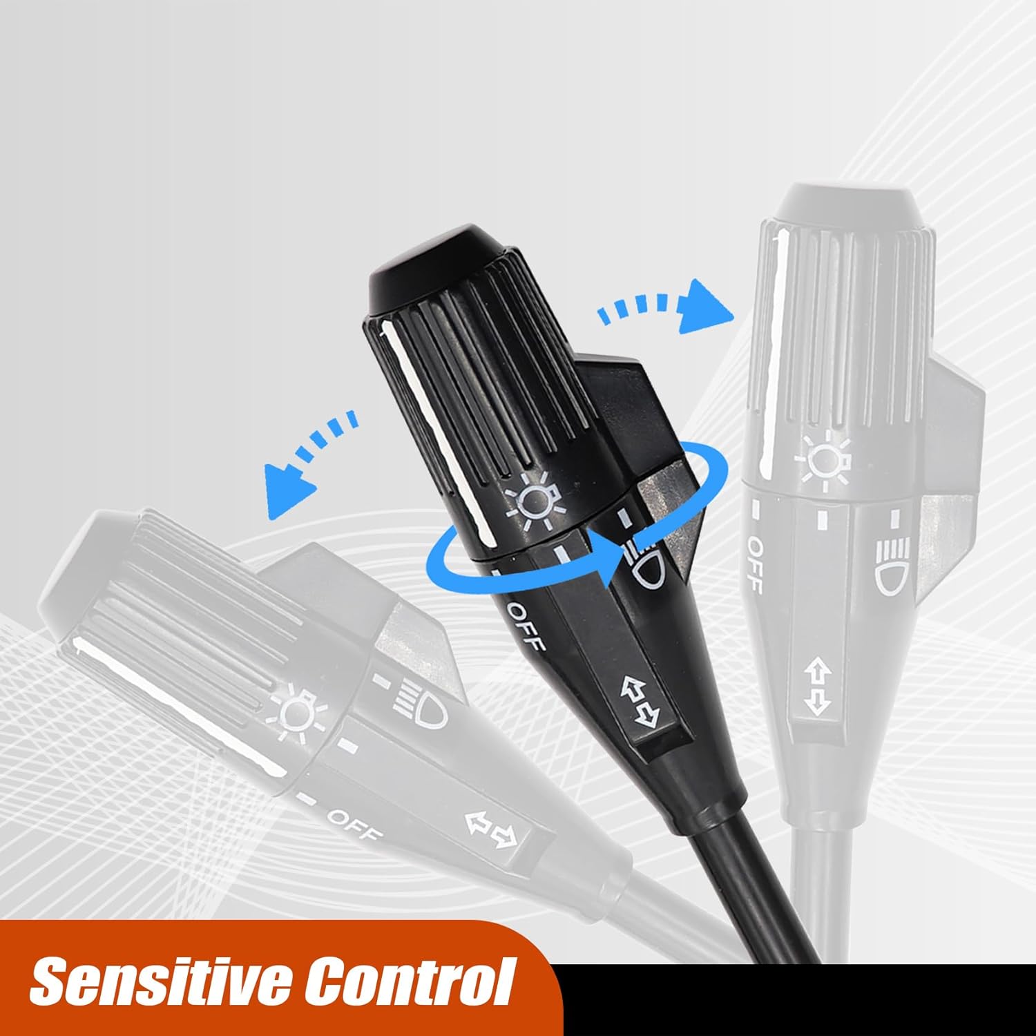 FZJDSD Turn Signal Combination Switch Compatible with Toyota Pickup Base DLX SR5 2-Door 1979-1981 Replace 8431010231 8431010230 Steering Wheel Turn Signal Headlight Wiper Switch Assembly