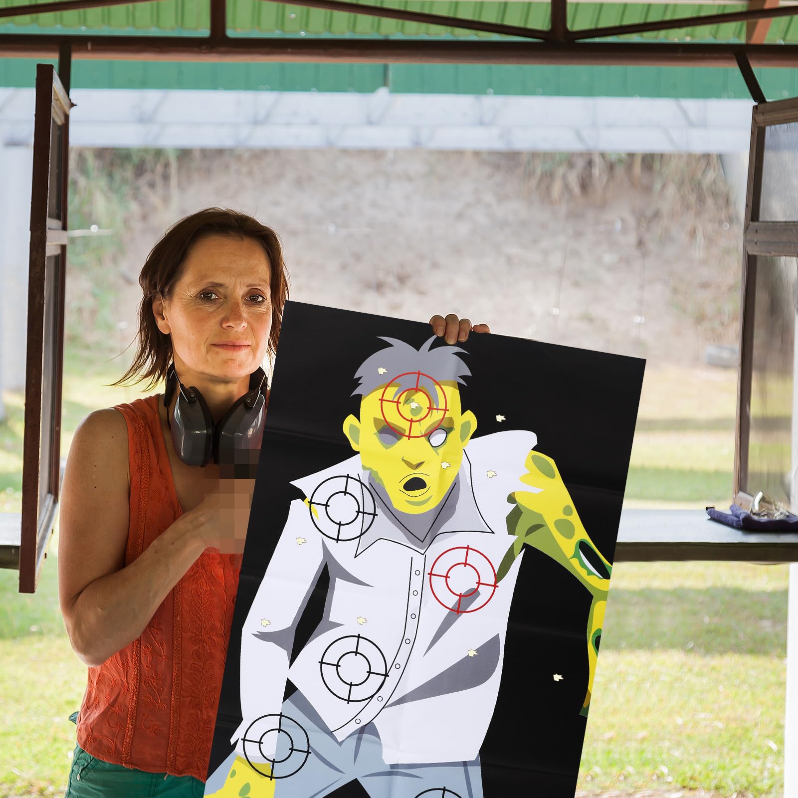 Target Paper Large Snapklik.com : 18 Pcs Large Zombie Paper Targets 23 X 35 Inch Paper ...