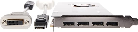 Sapphire AMD FirePro W5100 4GB GDDR5 Quad DP PCI-Express Graphics Card 100-505737