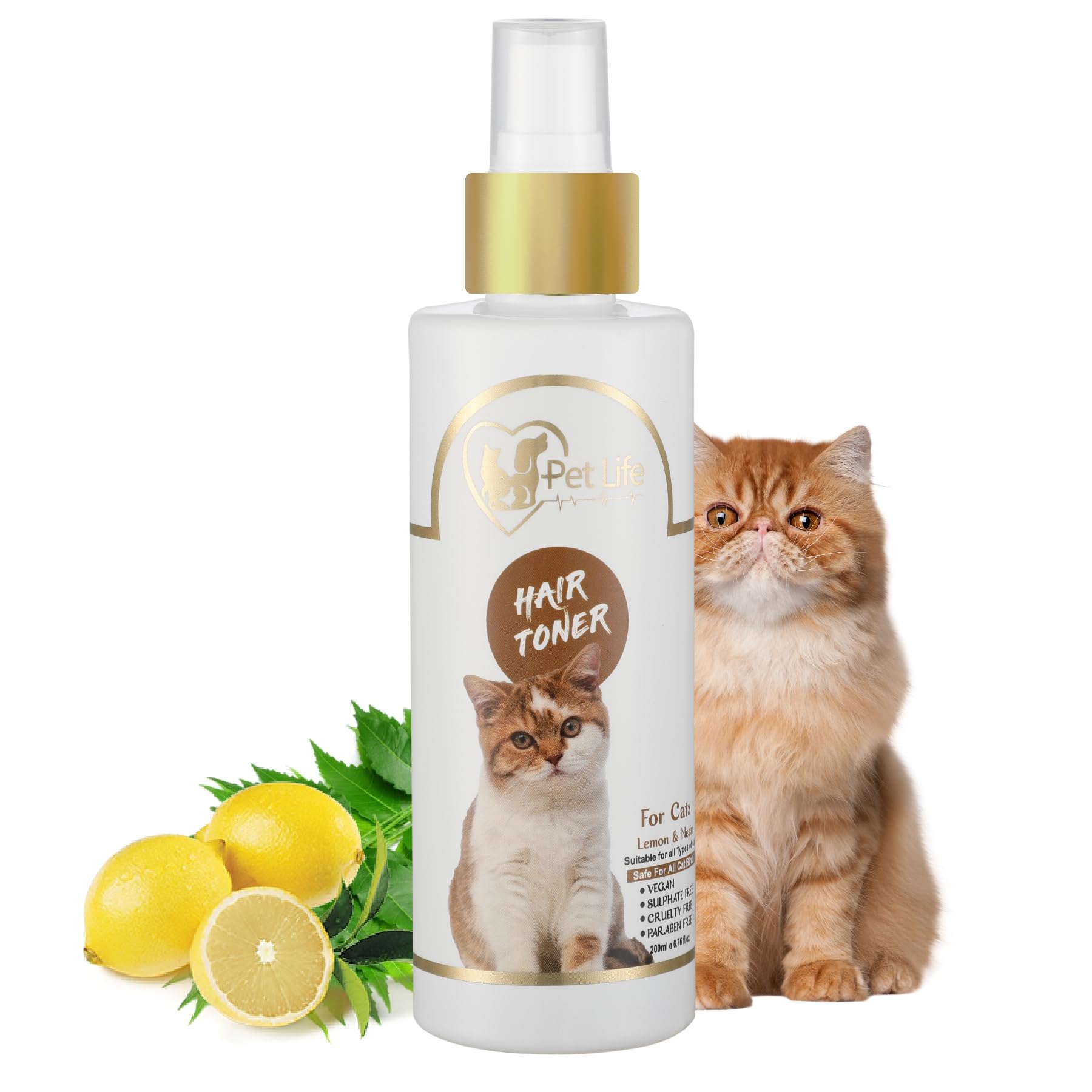 See full amazon price history chart for Pet Life Pure Organic Hair Toner Spray for Cat - Reduce Hair Fall, Shedding, Anti Fungal, Detangled Hair – Safe & Effective Cat Friendly Formula for All Cat Breeds - 200 Ml Pet Life Pure Organic Hair Toner Spray for Cat - Reduce Hair Fall, Shedding, Anti Fungal, Detangled Hair – Safe & Effective Cat Friendly Formula for All Cat Breeds - 200 Ml (B0981HHVL4) Amazon Price History, Amazon Price Tracker