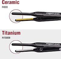 Vista 5 de Kiss Red by Pencil - Plancha plana para el cabello, 0.3 pulgadas, cerámica