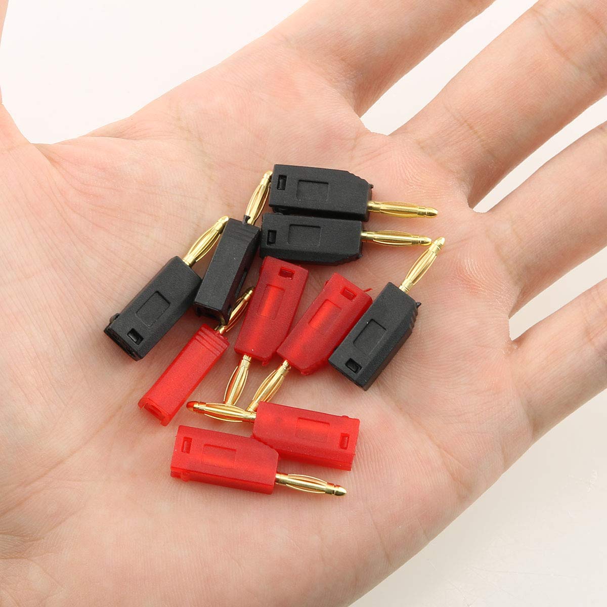 Banana2点 充電2ピンコネクター付バナナジャック Banana Jack with 2