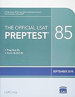 Algopix Similar Product 14 - The Official LSAT PrepTest 85 Sept